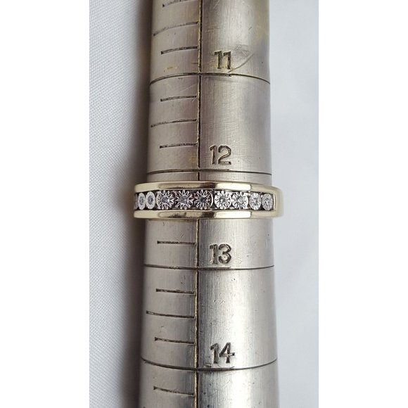 Unique 10K Karat Solid Two Tone Multi Color Gold Designer Diamond Mens Ring - Picture 14 of 15